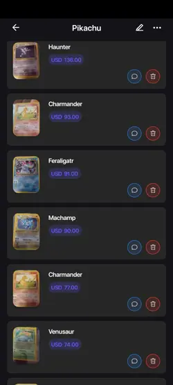Pokemon TCG 1st Edition Vintage English Card Lot Feraligatr Haunter Charmander - Image 2
