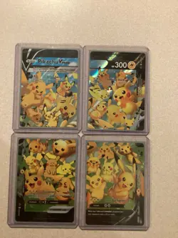 Pikachu V-Union - SWSH139-142 - Pokemon TCG: Celebrations Promo 4 Card Set - Image 1