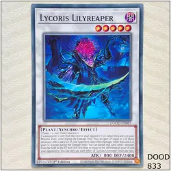 Lycoris Lilyreaper - DOOD-EN087 - Common 1st Edition Yugioh - Image 1