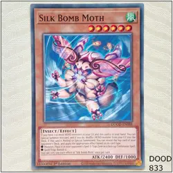 Silk Bomb Moth - DOOD-EN088 - Common 1st Edition Yugioh - Image 1
