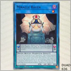 Miracle Raven - DUAD-EN084 - Common 1st Edition Yugioh - Image 1