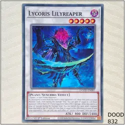Lycoris Lilyreaper - DOOD-EN087 - Common 1st Edition Yugioh - Image 1