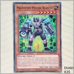 Prototype Psychic Blaster - DUAD-EN016 - Common 1st Edition Yugioh - Image 1