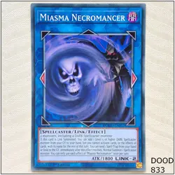 Miasma Necromancer - DOOD-EN052 - Common 1st Edition Yugioh - Image 1