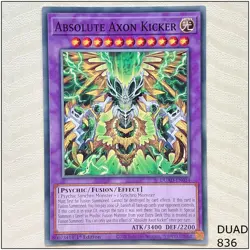 Absolute Axon Kicker - DUAD-EN034 - Common 1st Edition Yugioh - Image 1