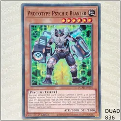 Prototype Psychic Blaster - DUAD-EN016 - Common 1st Edition Yugioh - Image 1