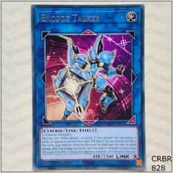 Encode Talker - CRBR-EN058 - Rare 1st Edition Yugioh - Image 1