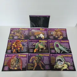Lot of 21 Incomplete Weird and Wild Creatures Cards Monsters of the Mind Group 7 - Image 2