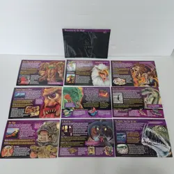 Lot of 21 Incomplete Weird and Wild Creatures Cards Monsters of the Mind Group 7 - Image 3