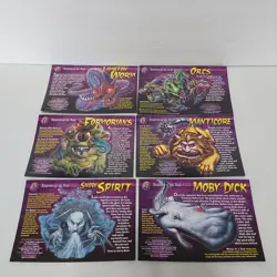 Lot of 21 Incomplete Weird and Wild Creatures Cards Monsters of the Mind Group 7 - Image 4