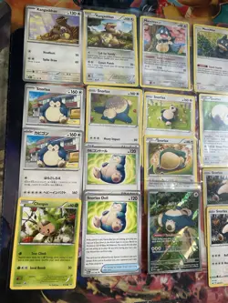 Pokemon Munchlax Snorlax & Kangaskhan TCG Cards Lot Vintage Modern All Different - Image 3