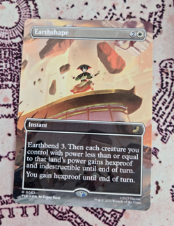 MTG Earthshape Borderless Avatar Last Airbender Magic the Gathering NM - Image 1