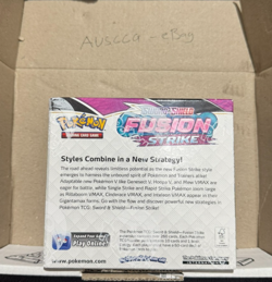 Pokemon TCG Sword & Shield Fusion Strike Booster Box Sealed - Image 4