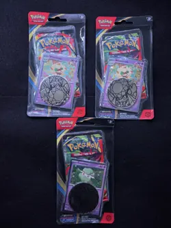Pokemon Phantasmal Flames 1 Cottonee& 2Whimsicott Checklane Blister Set of 3 - Image 2