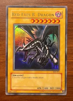 Red-Eyes Black Dragon | SDJ-001 | Ultra Rare | LP | YuGiOh - Image 1