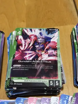 200+ Gundam War Nexus Trading Cards Lot | Mixed Units & Commands | Clean! - Image 4