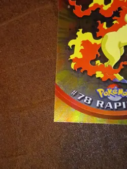 Rapidash Foil TOPPS Series 2 Blue Logo #78 Pokemon Card TCG NM/MINT - Image 2