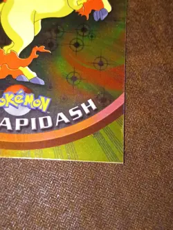 Rapidash Foil TOPPS Series 2 Blue Logo #78 Pokemon Card TCG NM/MINT - Image 5