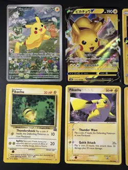 Pokemon Pikachu 8 card lot NM-DMG Promo see Pics - Image 3