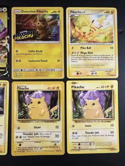 Pokemon Pikachu 8 card lot NM-DMG Promo see Pics - Image 5