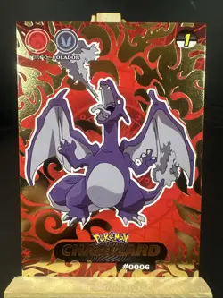 Shadow Charizard #6 - Gold Holo - Crystal Collection 2024 - Pokemon Card - Image 1