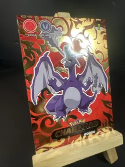 Shadow Charizard #6 - Gold Holo - Crystal Collection 2024 - Pokemon Card - Image 3