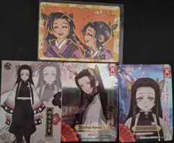 Kanae Kocho Demon Slayer Mixed Card Lot of 4 CCG Anime Manga Waifu - Image 1