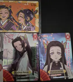 Kanae Kocho Demon Slayer Mixed Card Lot of 4 CCG Anime Manga Waifu - Image 3