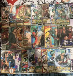 One Piece Vintage Lot 30 Bandai Card Holo Rare * See Photos! - Image 1
