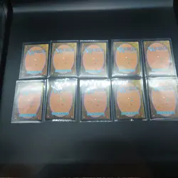 MTG Ukiyo-e Art NON-FOIL Kamigawa Neon Dynasty Basic Lands Full Set LP - Image 4