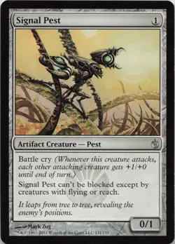 Signal Pest U Mirrodin Besieged 131 LP-NM - Image 1