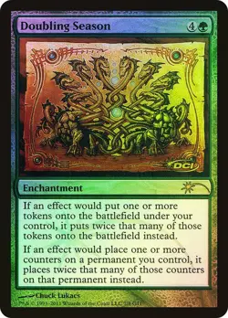 Doubling Season Judge Foil NM MTG - Image 1