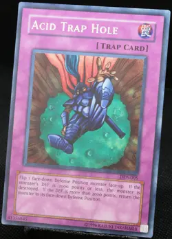Yu-Gi-Oh! Acid Trap Hole DDS-005 Prismatic Secret Rare [EX-NM] Promo | EN 2002 - Image 3