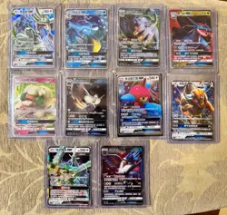 Pokemon TCG 10x Card Bundle: GX Double Rare Sun&Moon Chinese (all nm) UK Seller - Image 1