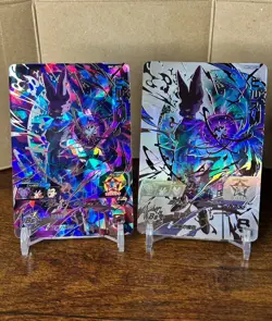 Bandai Super Dragon Ball Heroes cards BM1-SEC2&SEC2 LC Beerus secret rare - Image 1