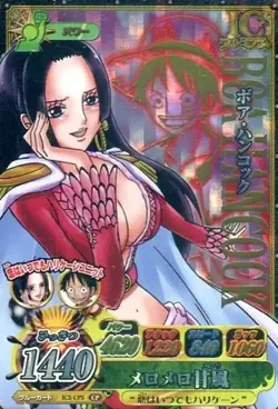 PREORDER Boa Hancock CP Holo Japanese One Piece Berry Match IC Carddass Card - Image 1