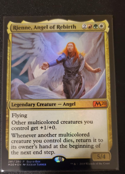 Magic MTG Custom EDH Commander Rienne Angel Deck Legendary Mythic w/ some foils - Image 1
