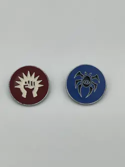 2 Magic The Gathering Guild Pins Dimir- from Guilds of Ravnica Guild Kit - Image 4
