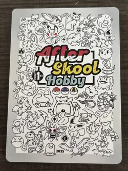 After Skool Hobby Ditto Chansey 51 Series 2 Holo Pokemon Fan Art Genetic Mystery - Image 2
