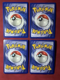 Pokemon Karten Vintage ~ Base Set Starter Pokemon Neamint / Pikachu Glumanda - Image 3