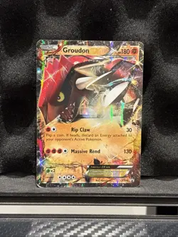 Groudon EX (XY42) Black Star Promo - XY Pokemon Card - HP - Image 1