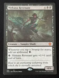 1x MTG Nirkana Revenant - Commander: Innistrad: Crimson Vow (VOC) #134 - Magic - Image 1