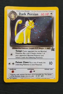 Dark Persian - Pokemon TCG Black Star Promo 17 LP/HP - Image 1