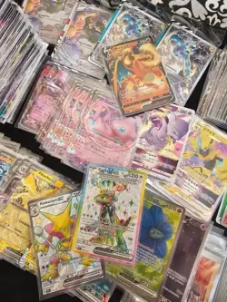 BULK 700+ CARTE POKEMON RARE EX/V/VASTRO ITA JAP TUTTE RARE 100% ORIGINALI LEGGI - Image 1