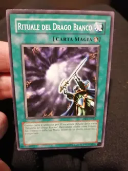 Yu Gi Oh White Dragon Ritual Card DR1-IT082 Common Ita NM - Image 1