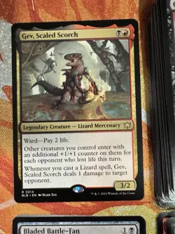 Custom Commander Deck ~ Gev, Scaled Scorch ~ 100 Card Deck - Image 1