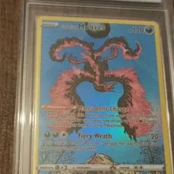 Graded Pokemon Card Galarian Moltres SWSH284 Crown Zenith Promo English Graded 9 - Image 1