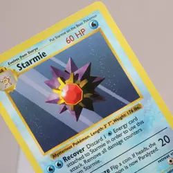 Pokemon TCG - Starmie 64/102 Base Set Common Shadowless WOTC 1999 - NM - Image 1