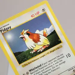 Pokemon TCG - Pidgey 57/102 Base Set Common Shadowless WOTC 1999 - NM - Image 1