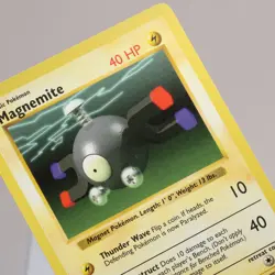 Pokemon TCG - Magnemite 53/102 Base Set Common Shadowless WOTC 1999 - NM - Image 1